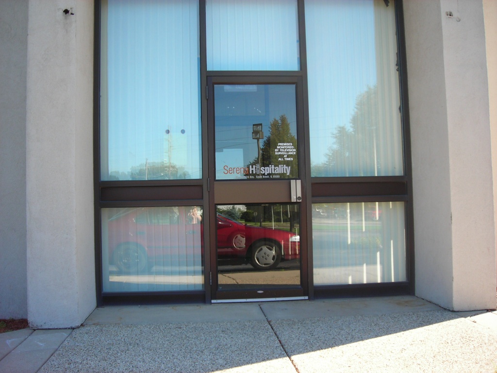 Serena Hospitality Office Door