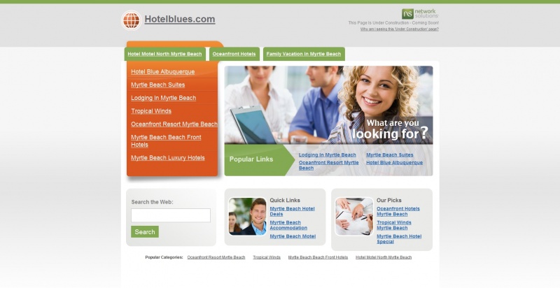 Hotelblues.com Under Construction