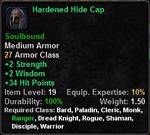 Hardened Hide Cap