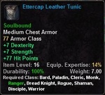 Ettercap Leather Tunic