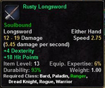 Rusty Longsword