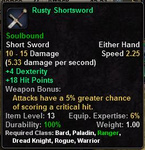 Rusty Shortsword